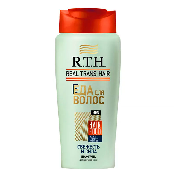 Шампунь для волос Real Trans Hair Свежие и сильные Men 400 гр