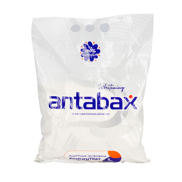 Стиральный порошок 1кг. Отбеливающий ANTABAX-PREMIUM *12