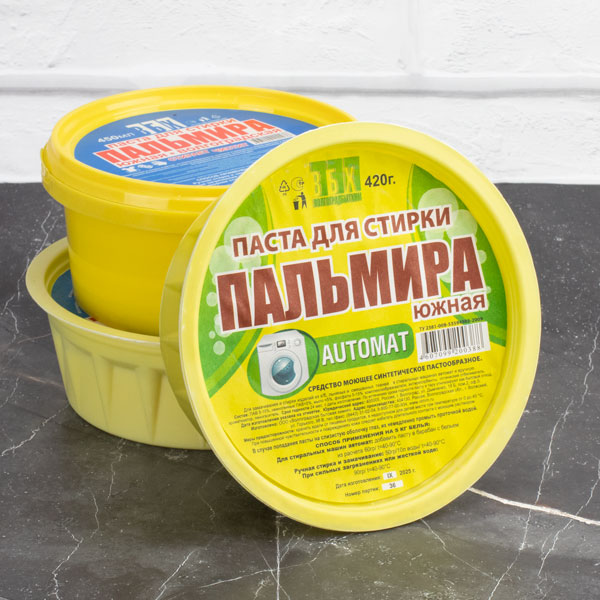 Паста для стирки Пальмира автомат 420гр