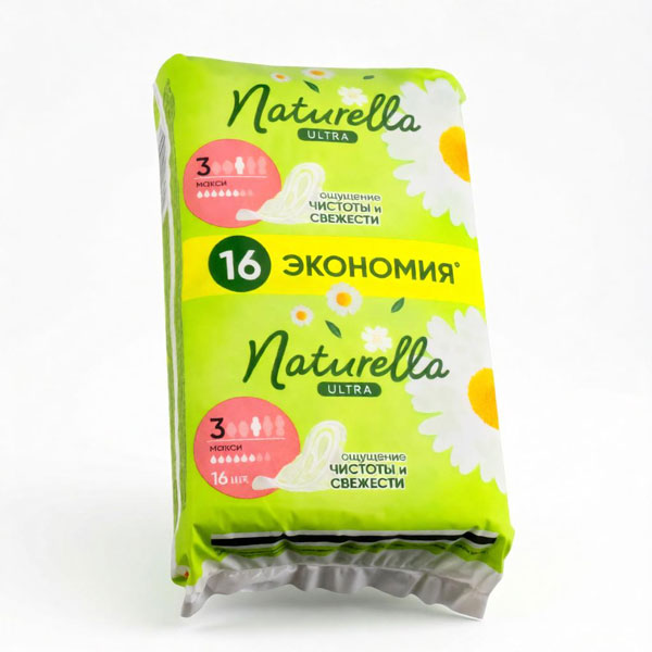 Прокладки жен NATURELLA 16 шт. ULTRA MAXI SINGLE *12
