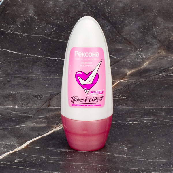 Антиперспирант жен 50мл. рол. REXONA НЕЖНО И СОЧНО*6