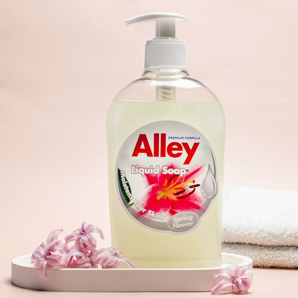 Жидкое мыло для рук. 475 мл. Весенний аромат ALLEY 