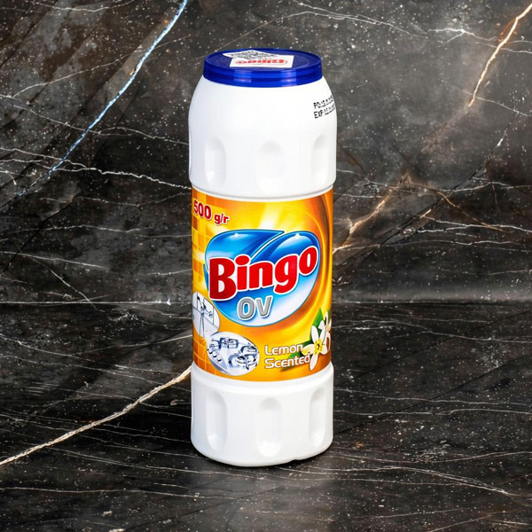 Чистящий порошок 500 гр. BINGO ЛИМОН *10
