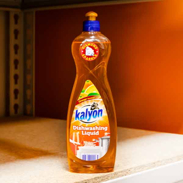 Жидкость для мытья посуды 0,75л. Апельсин KALYON