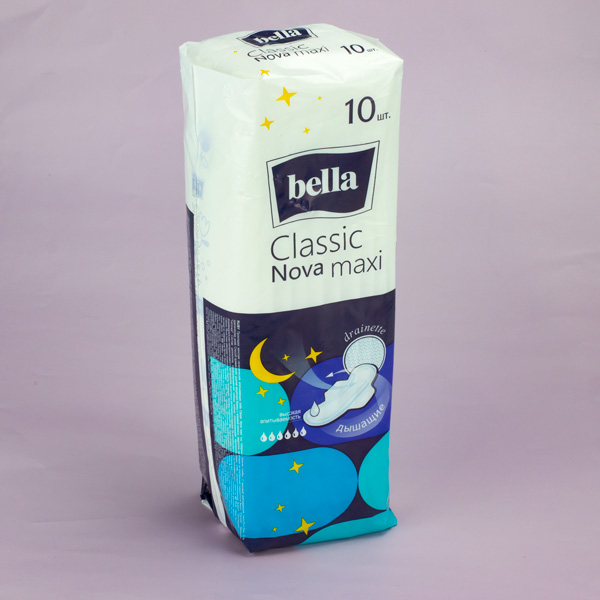 Прокладки жен 10 шт. BELLA CLASSIC NOVA MAXI DRAI ГИГИЕН*24