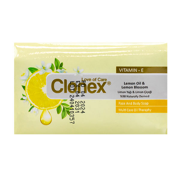 Мыло Clonex 60 гр. Lemon (Лимон) бумажная упак.