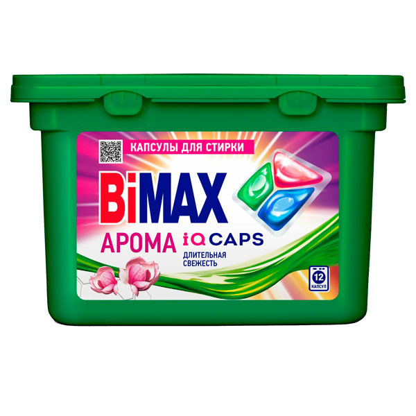 Капсулы для стирки BiMax Арома (13г*12шт) НК