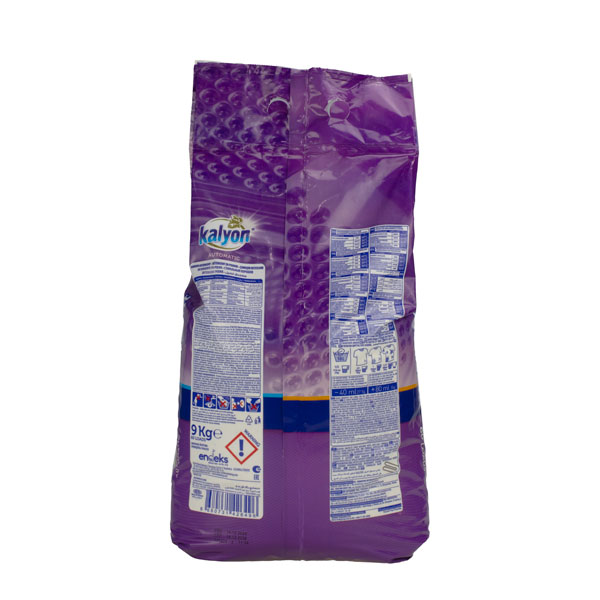 Стиральный порошок автомат для цветного и белого, 9 кг. KALYON фиолетовый