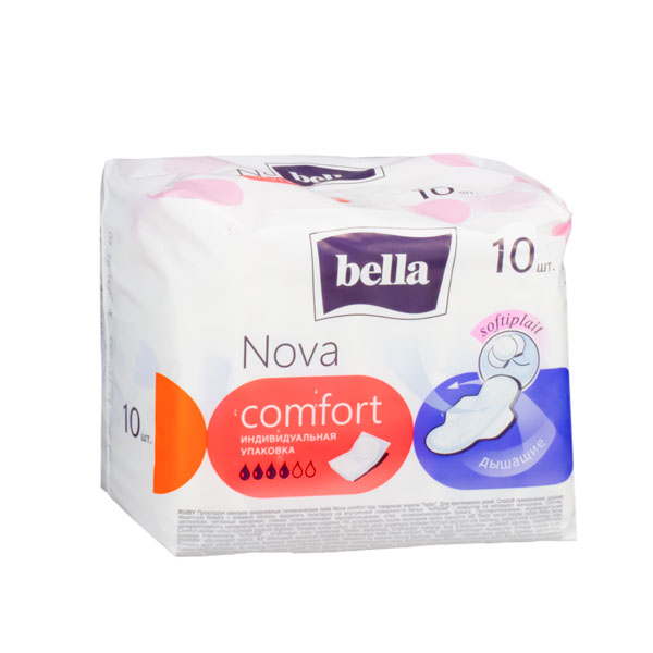 Прокладки жен 10 шт. BELLA COMFORT SOFT С КРЫЛ *36