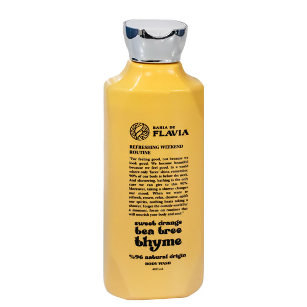 Гель для душа BAHIA DE FLAVIA 400 ML  REFRESHING WEEKEND ROUTINE