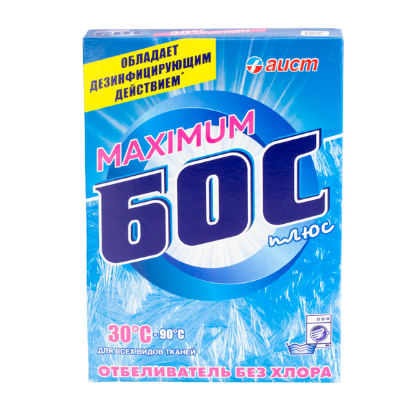 БОС ПЛЮС 600гр. СУХОЙ ОТБЕЛИВАТЕЛЬ MAXIMUM *20