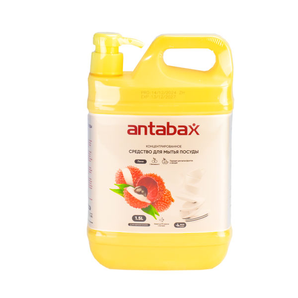 Средство для мытья посуды 1,5л. "Личи" ANTABAX *8шт.