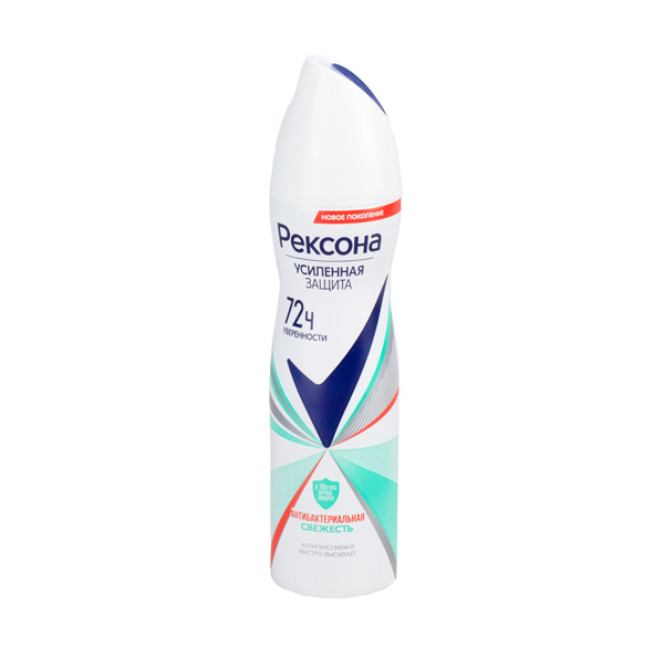 Антиперспирант жен 150 мл. REXONA АНТИБАК СВЕЖЕСТЬ*6