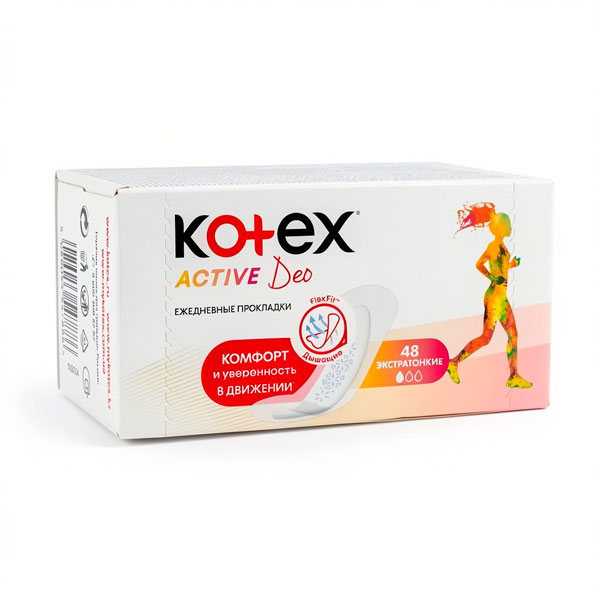 Прокладки ежедневные 48 шт. KOTEX ACTIVE *16