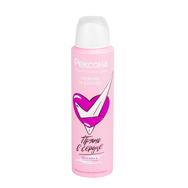 Антиперспирант жен 150 мл. REXONA НЕЖНО И СОЧНО*6