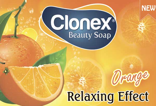 Мыло Clonex 90 гр. Relax Effect Orange (апельсин) бумажная упак 