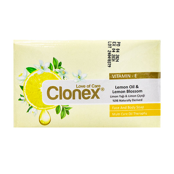 Мыло Clonex 90 гр. Lemon (лимон) бумажная упак