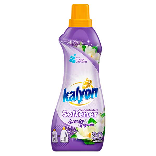 Кондиционер концентрат для белья 0,75 л. Лаванда и Магнолия KALYON