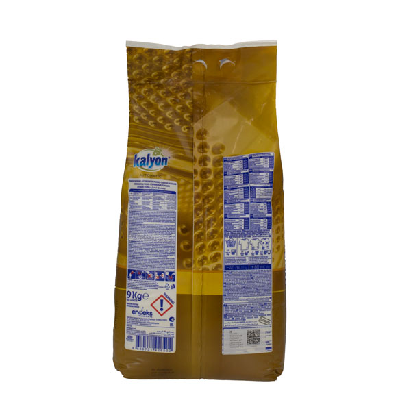 Стиральный порошок автомат для цветного и белого, 9 кг. KALYON золотой