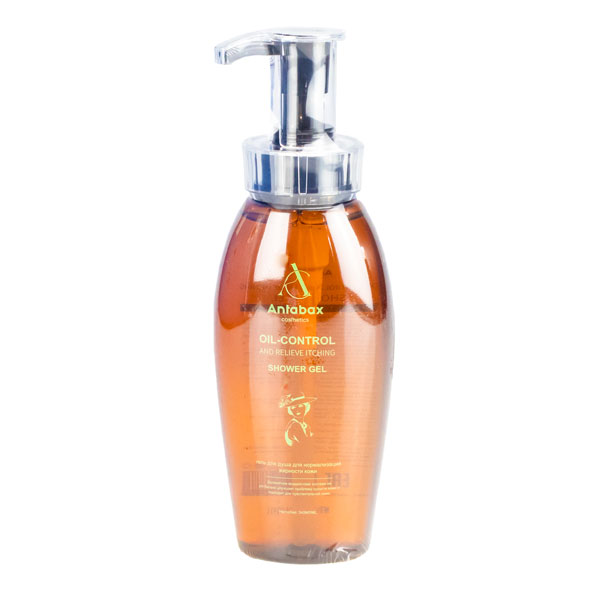 Гель для душа 340мл. "Контролирующий жирность и снимающий зуд" ANTABAX *24 шт.