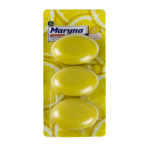 Мыло-марина-на-блистере3шт-лимон